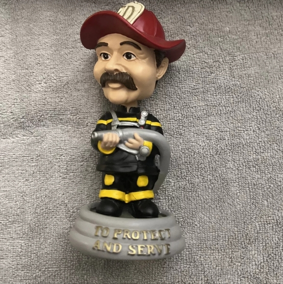 Other - Firefighter Bobblehead Figurine